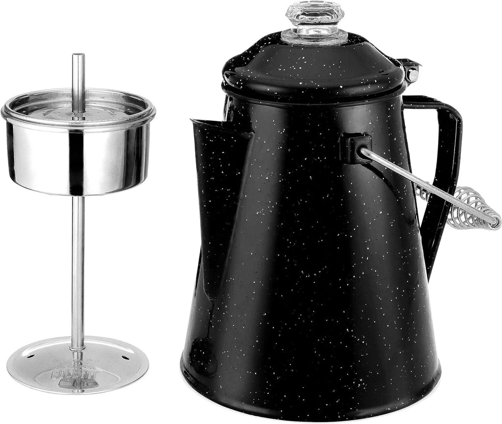 18 Cup Enamelware Coffee Percolator X22668