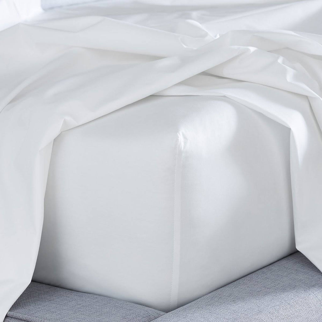 Cal King Organic Percale Sheet Set in Taupe X382615