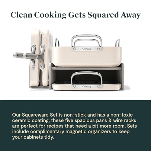 Square Non-Stick Ceramic Cookware Set Y7156