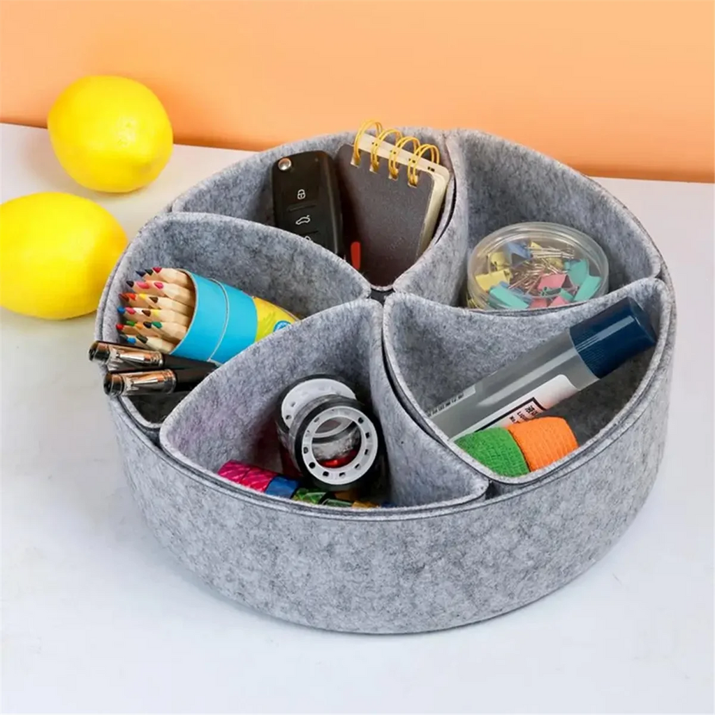 Gray Felt Drawer Organizer P4183