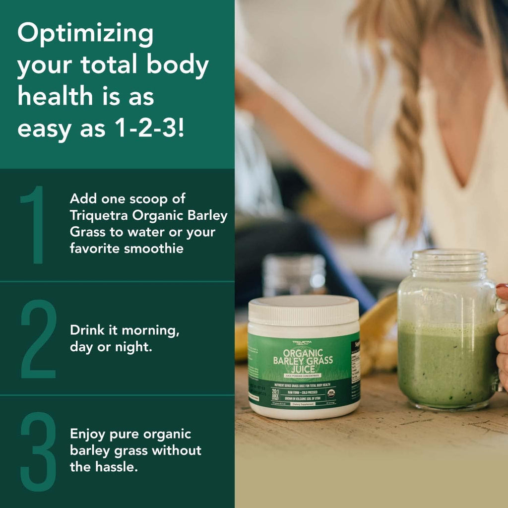 Organic Barley Grass Juice Powder, Cold-Pressed, CO2 Dried, Gluten Free, Vegan, 5.3 oz R457543