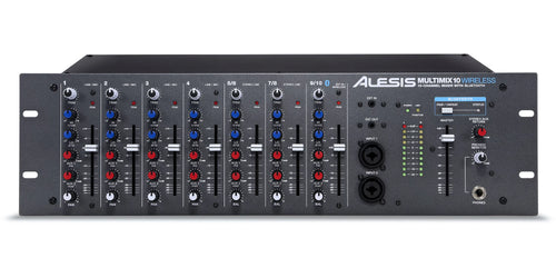 10-Channel Rackmount Mixer With Bluetooth B18746