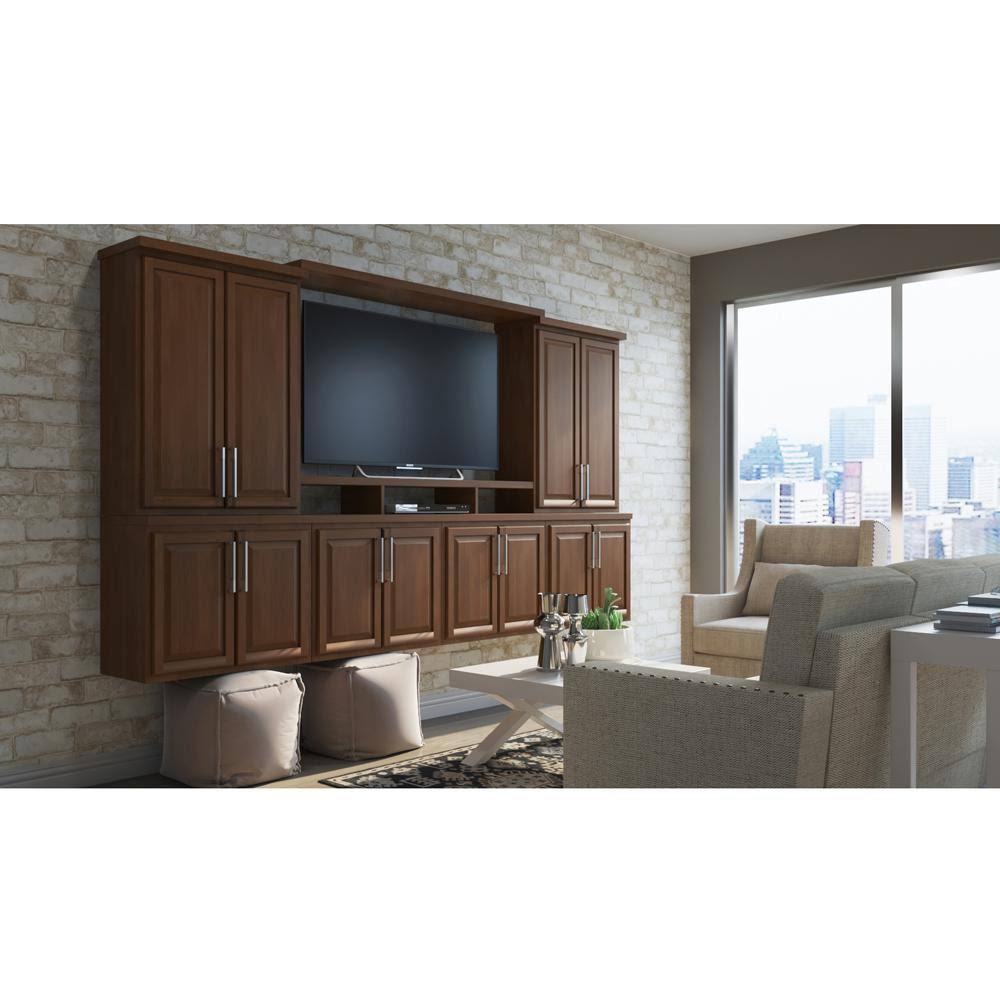Cognac Wall Kitchen Cabinet S3631