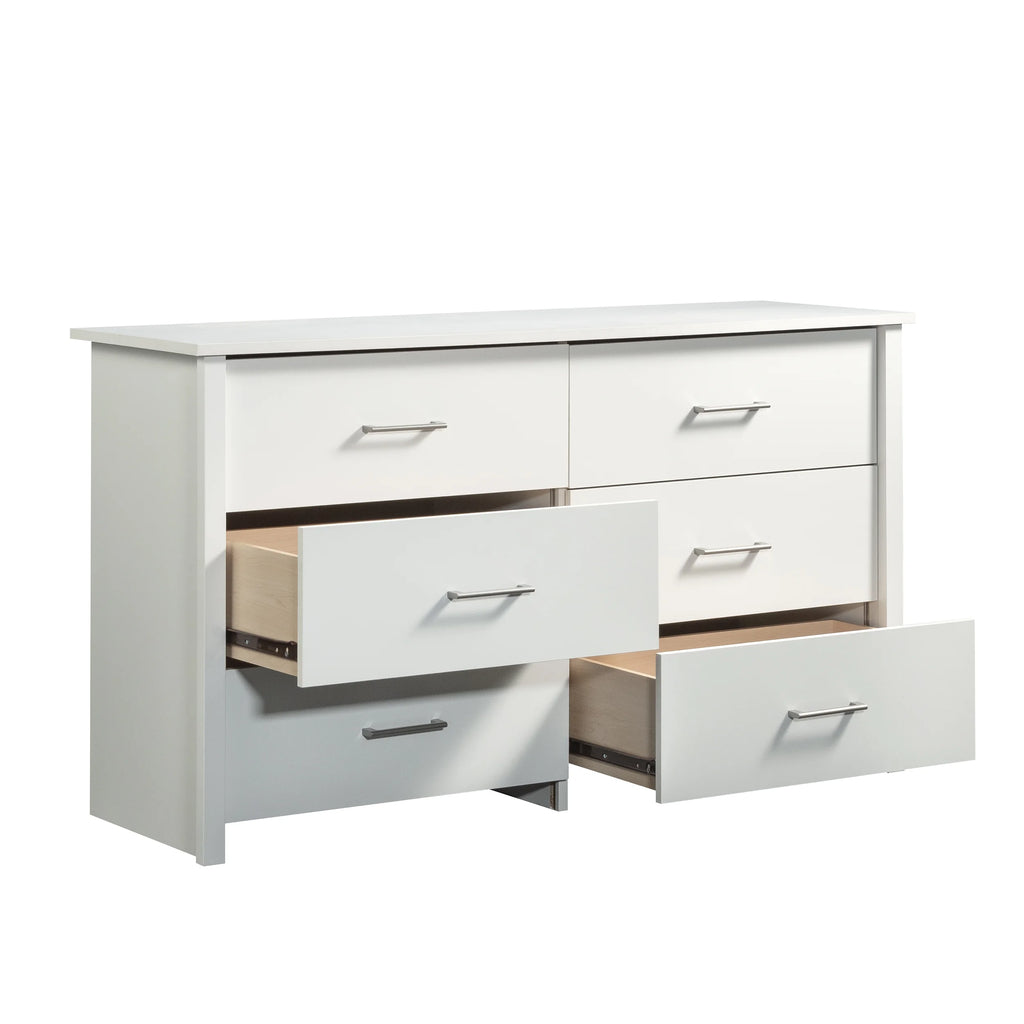 Soft White 6-Drawer Dresser X231343