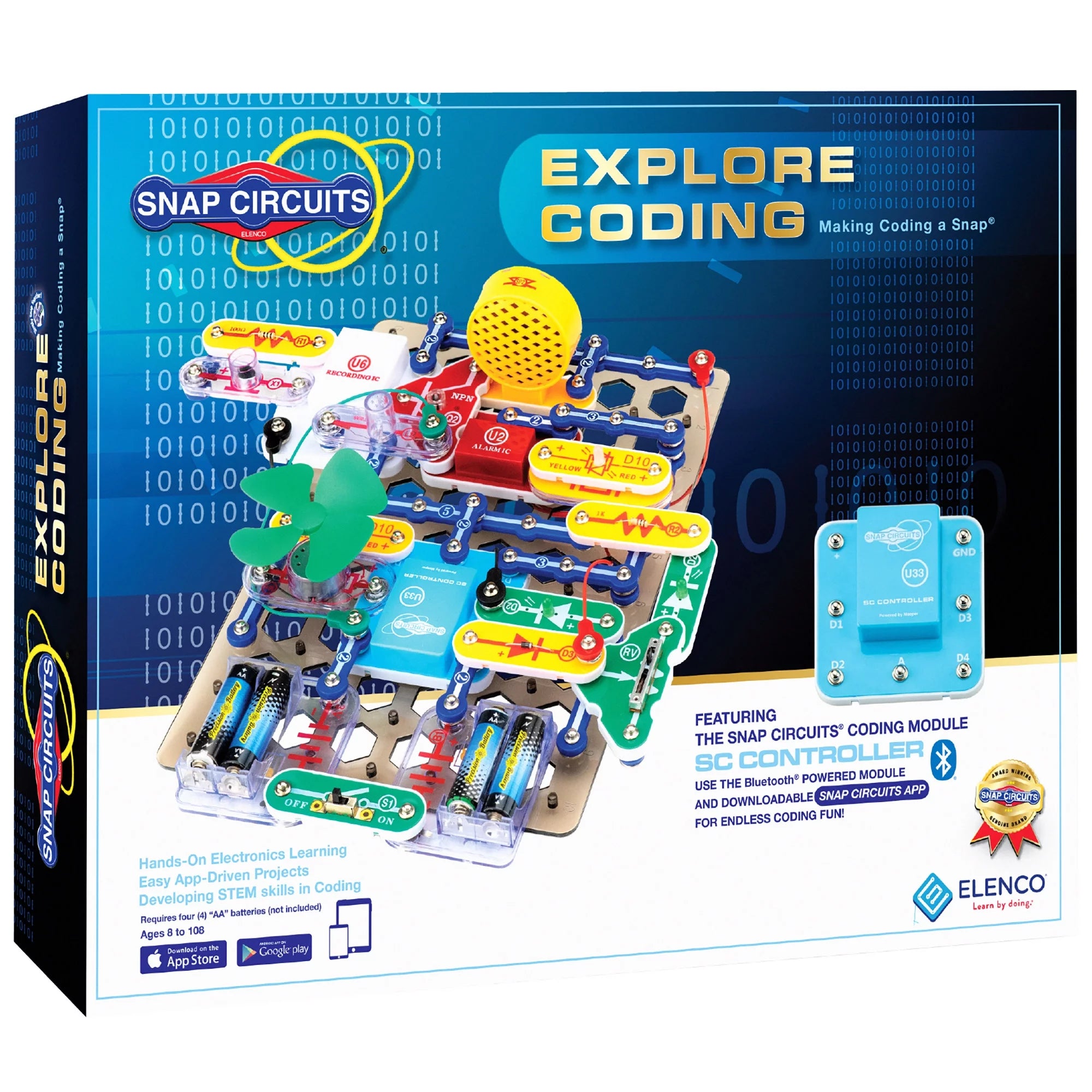 Snap Circuits Explore Coding STEM Building Toy U3101