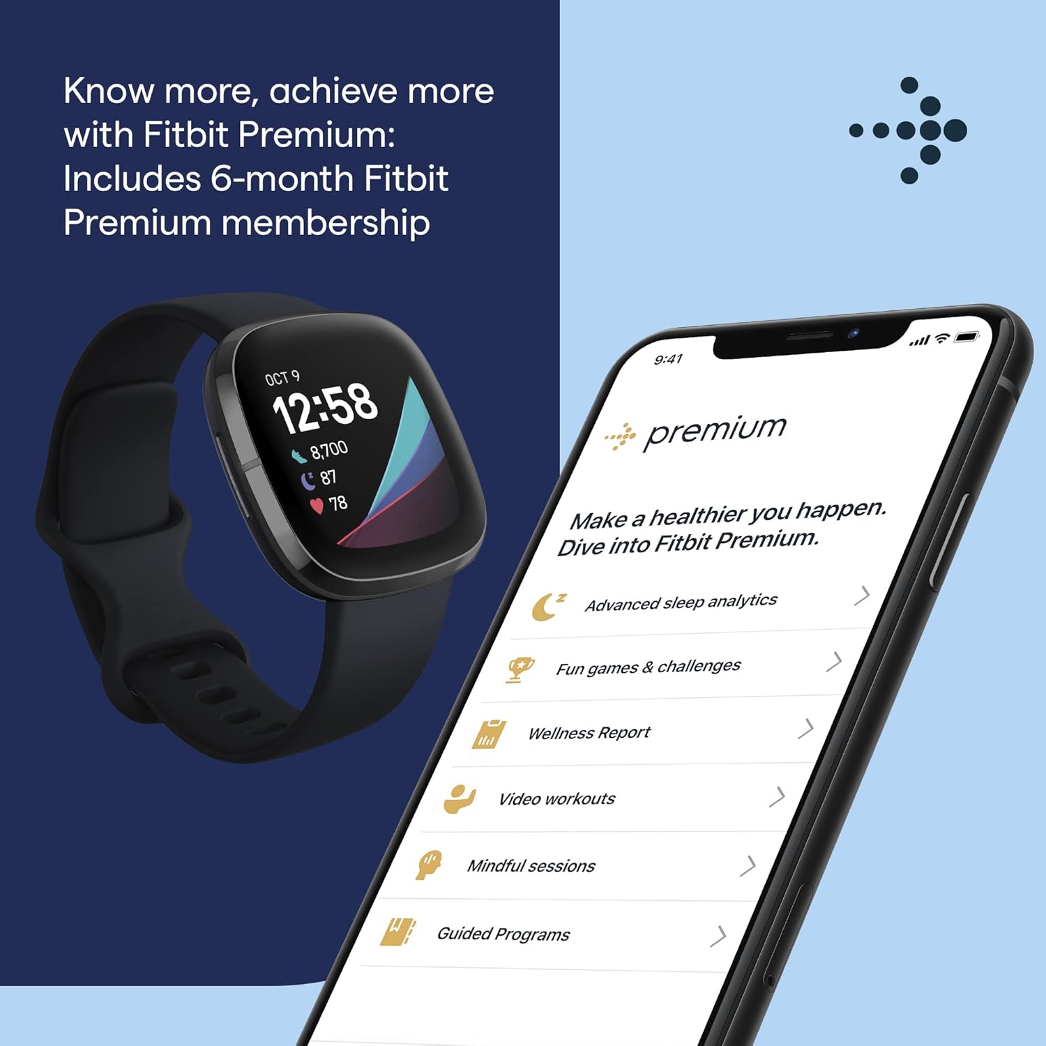 Carbon/Graphite Smartwatch F19991