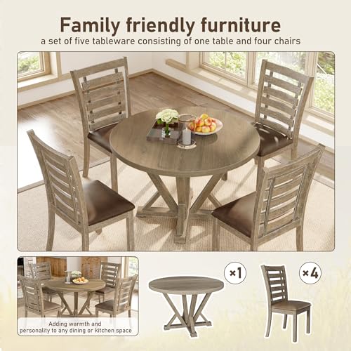Light Brown Square Dining Table Q549126