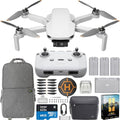 Camera Drone Quadcopter with RC-N1 Remote Controller, QHD Video, 10km Transmission, Under 249g, Return to Home, Automatic Pro Shots Bundle with Backpack + Accessories M37806