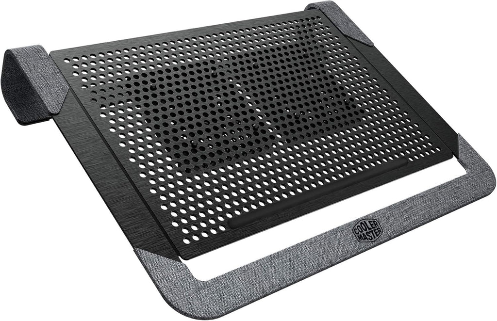 Laptop Cooling Pad with 200mm Blue LED Fan Pack of 2 O364