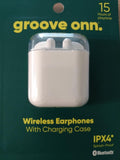 White Wireless Earphones with Charging Case R6524