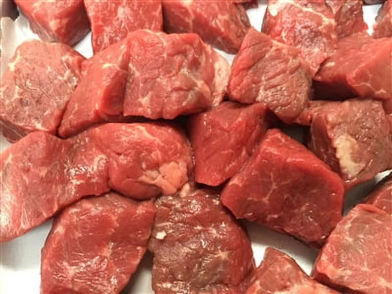 Freeze Dried Top Round Beef Cubes #10 Can Q88571