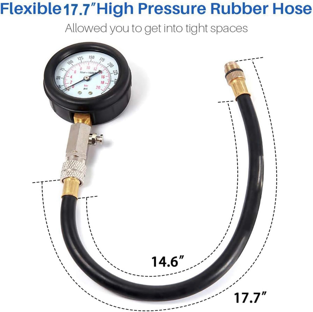 Fuel Pressure Tester Kit and Compression Tester Kit B658960