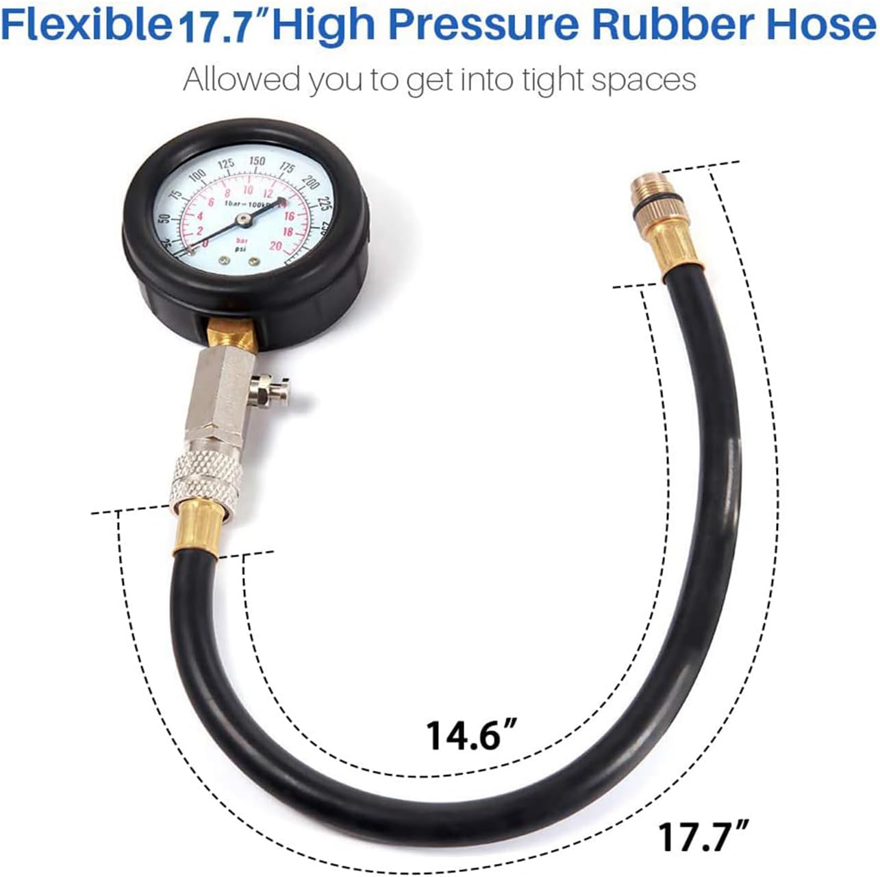 Fuel Pressure Tester Kit and Compression Tester Kit B658960