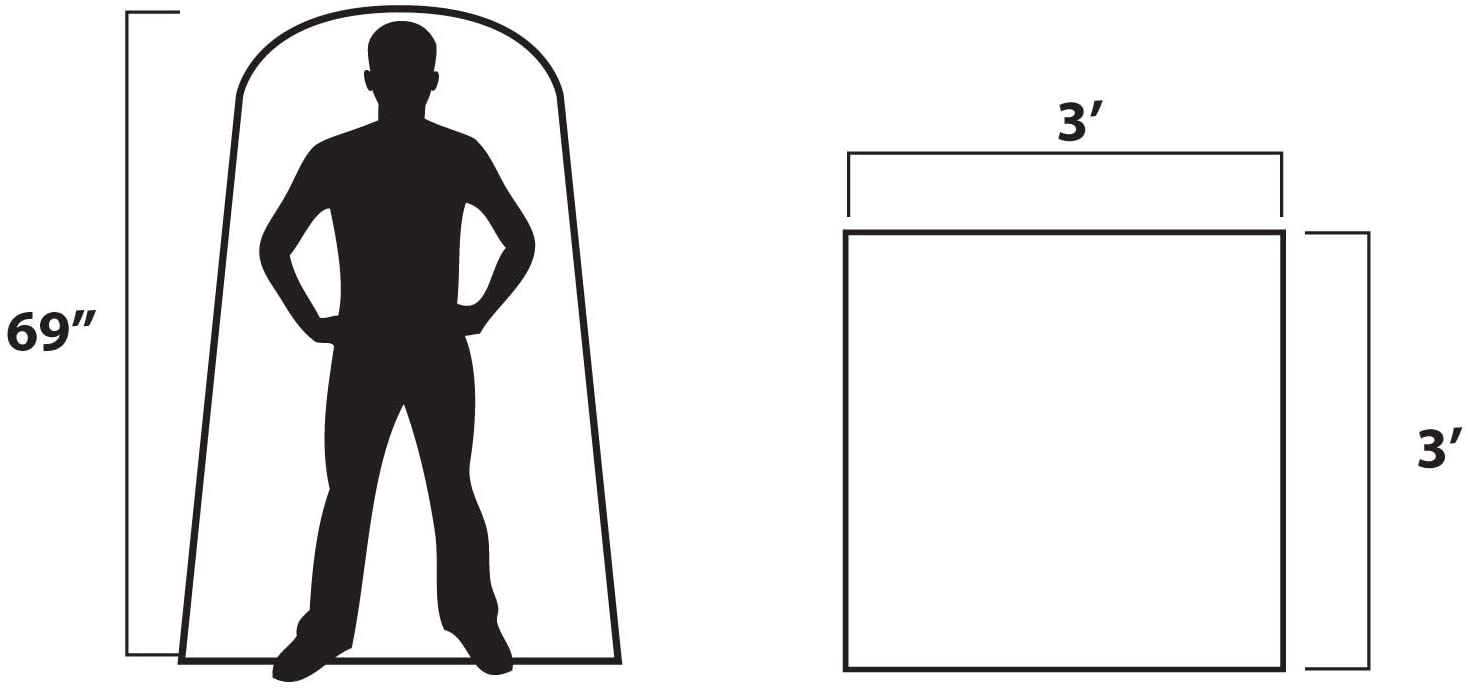 Privacy Tent with Carry Bag O4397