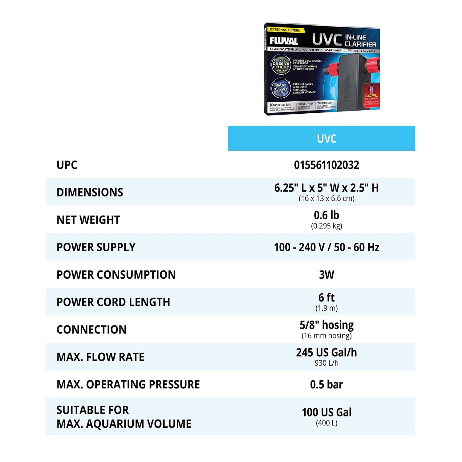 UVC In-Line Clarifier D1950