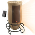 16" 1500W Ceramic Electric Space Heater, Beige H50073