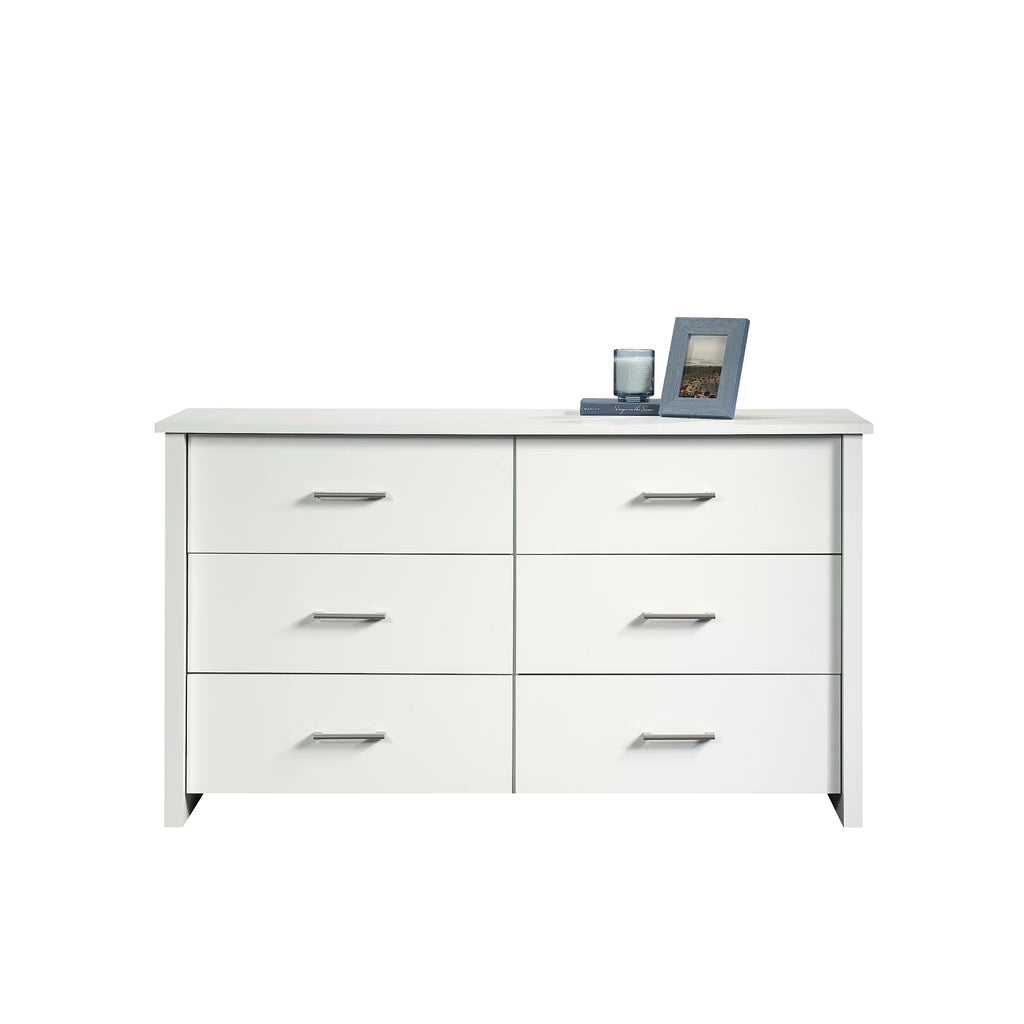 Soft White 6-Drawer Dresser X231343