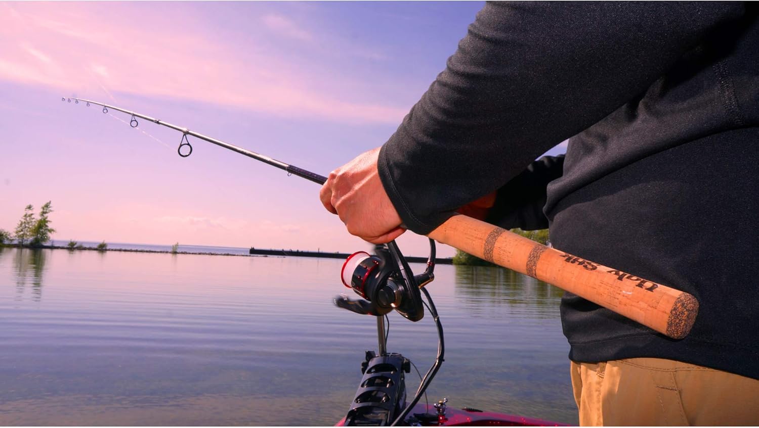 7’ Two Piece Spinning Rod, Medium Light Power, Medium Fast Action, 1/8-1/2 oz. Lure Rating G278852