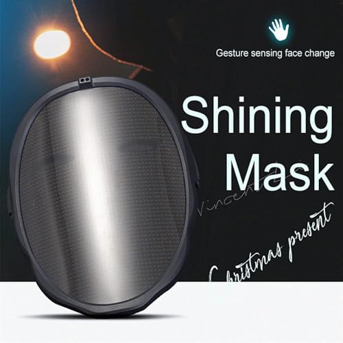 Programmable LED Light Up Face Mask X420