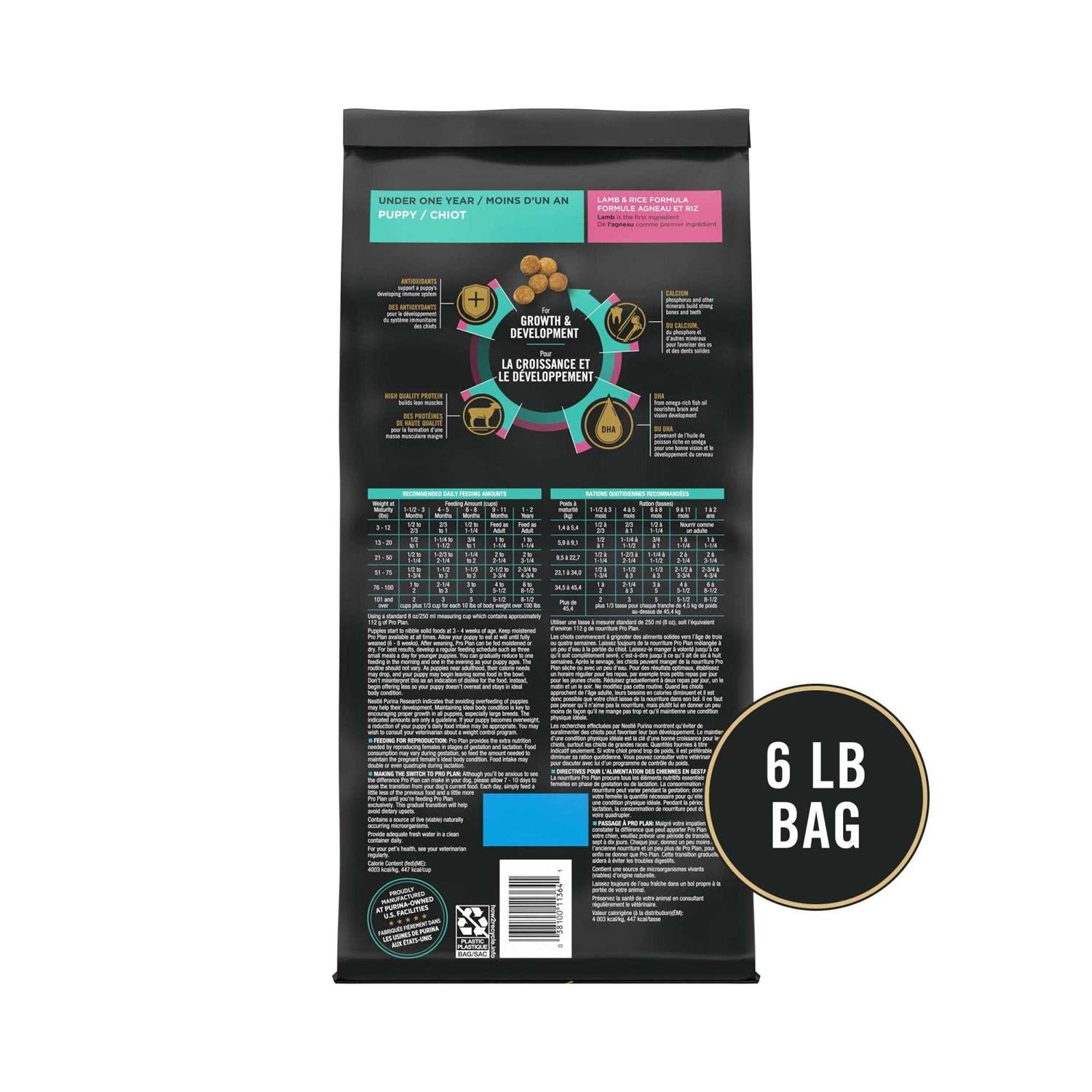 Lamb & Rice Formula Puppy Dry Dog Food D257