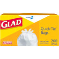 13 Gallon 200 Count Tall Kitchen Trash Bags J7645