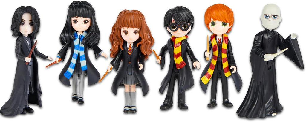 6 Harry Potter Mini Figurines Set with Stickers S792776