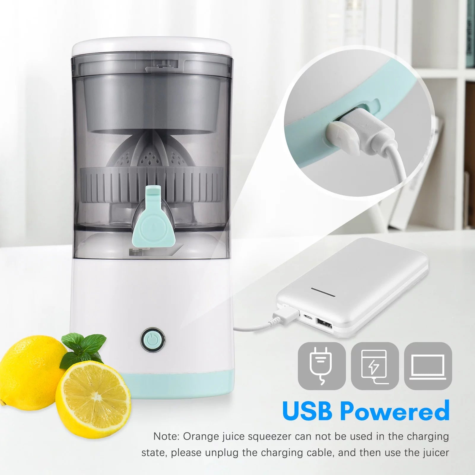 USB-Powered Electric Citrus Juicer O758