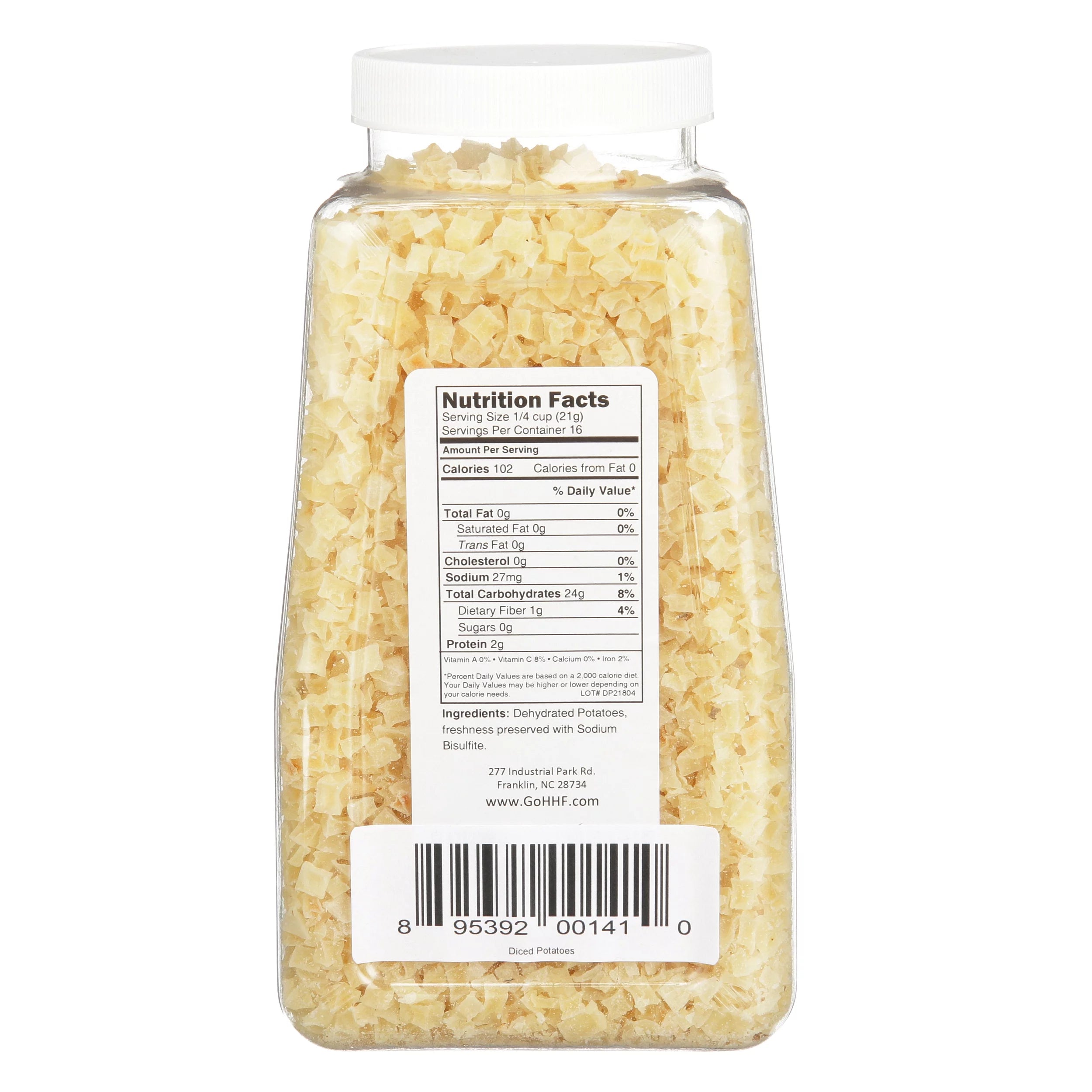 Diced Dehydrated Potatoes B629