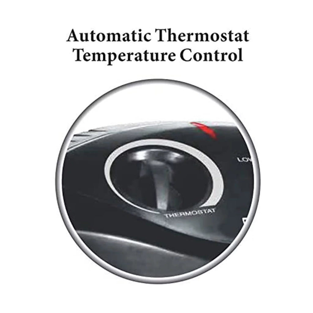 Portable Tower Quartz Heater with Thermostat T98040