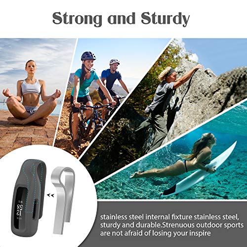3-Pack Silicone Clip for Fitbit Inspire 2/3 P388