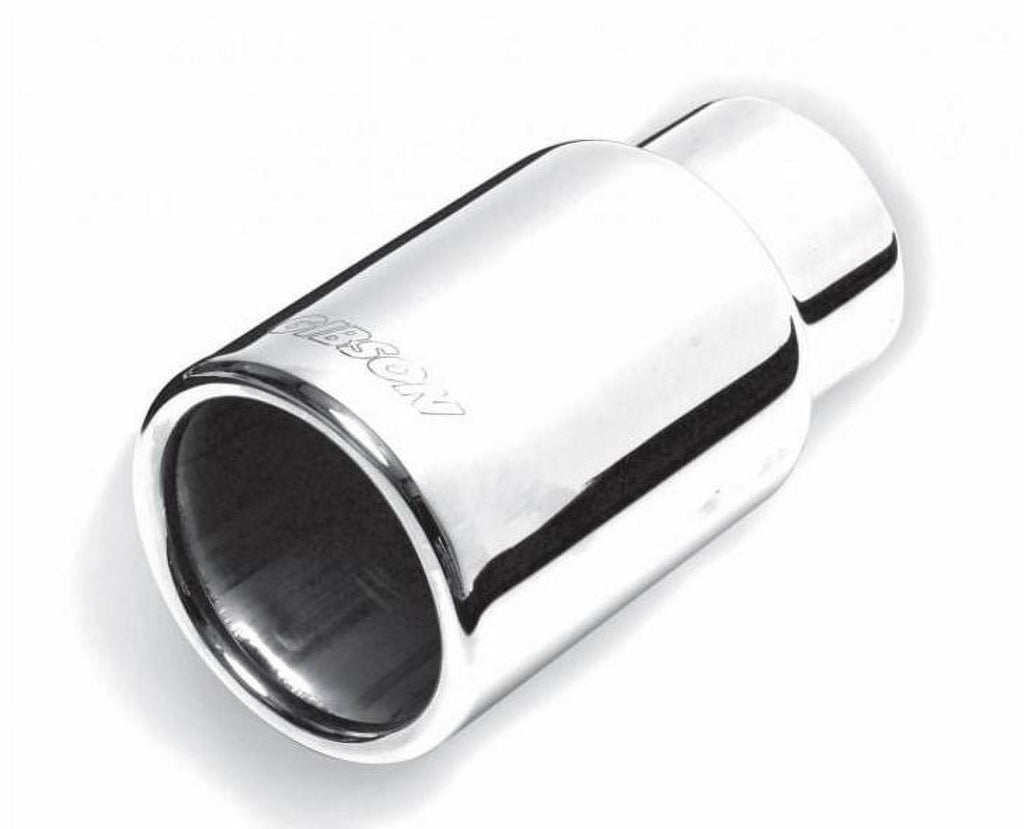 Stainless Rolled Edge Straight Exhaust Tip E744
