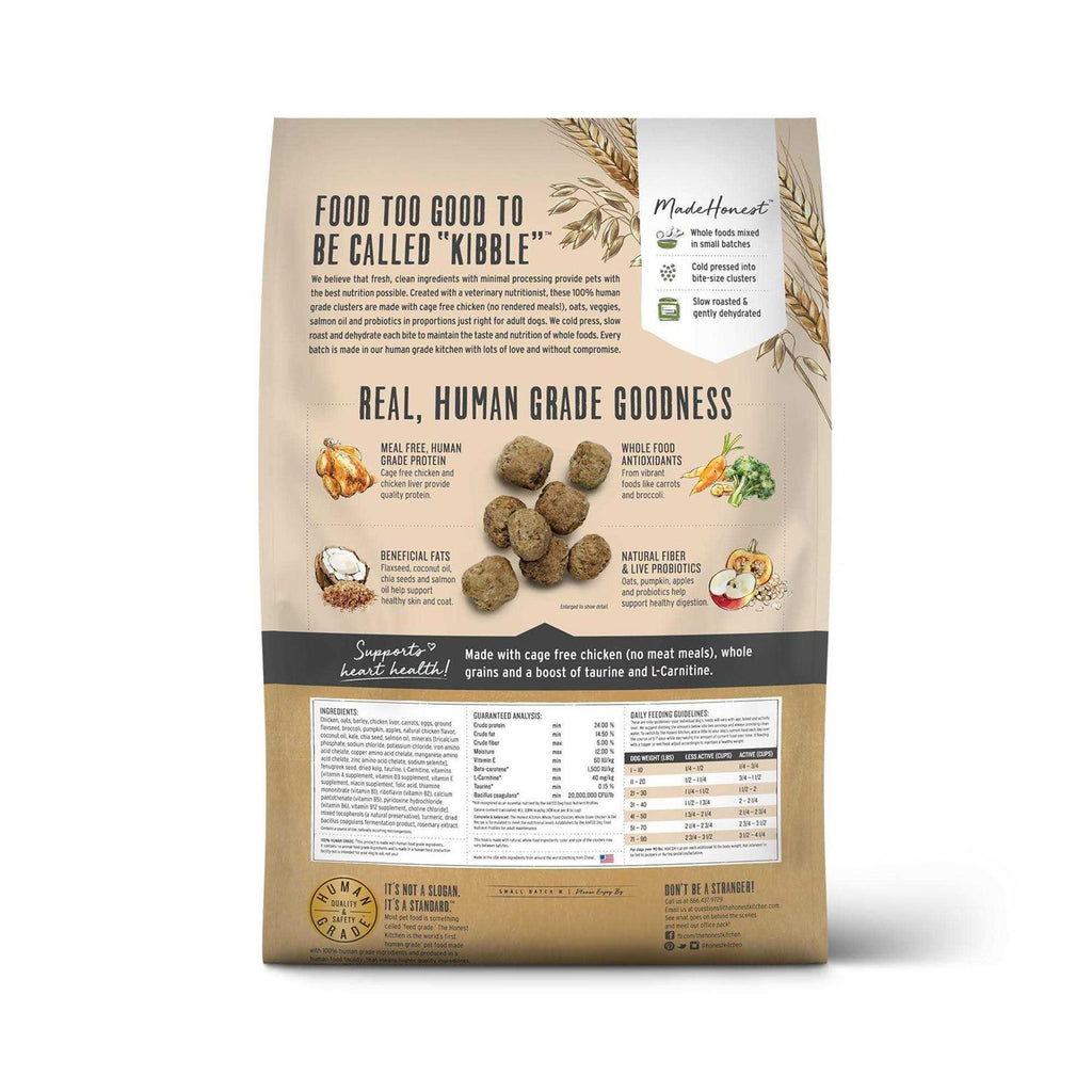 Grain Free Whole Food Clusters Dog Food X8218