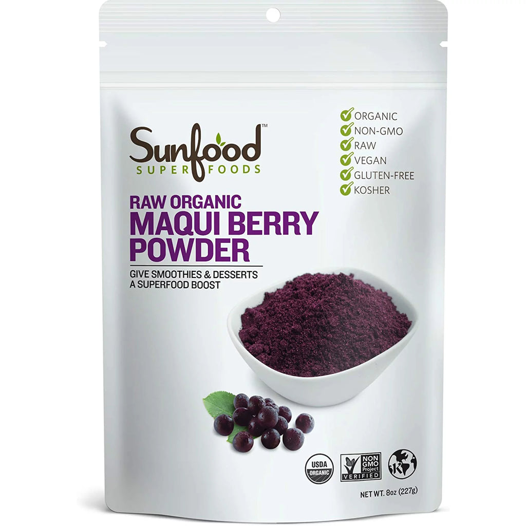 8 oz Raw Organic Maqui Berry Powder J67283