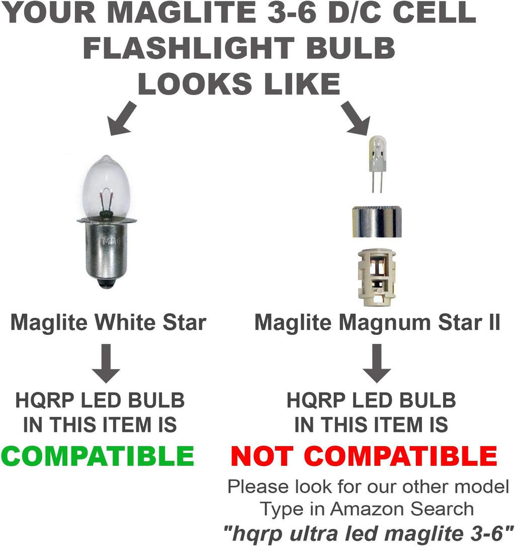 3w LED Bulb for 3D 4D 5D 6D / 3C 4C 5C 6C Flashlights Y824