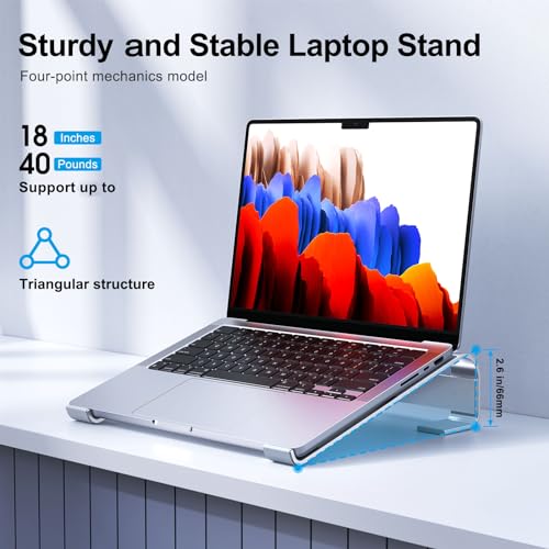 Aluminum Ergonomic Laptop Stand E60630