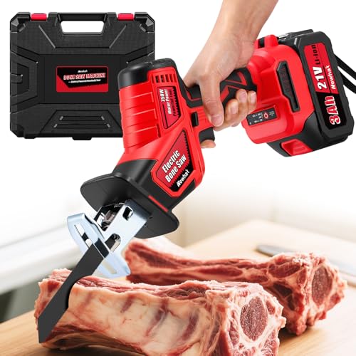 Cordless Electric Bone Saw Machine with 4 Blades 3000mAh F757196