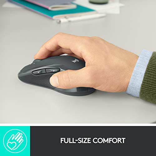 Wireless Mouse with Programmable Buttons - Graphite J721359