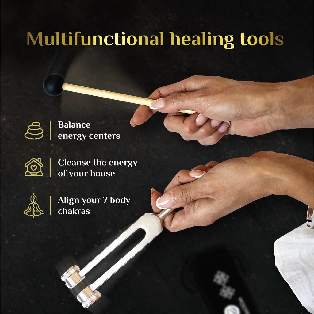 Tuning Forks (128Hz, 256Hz, 512Hz) Body Weighted Tuning Forks Z775