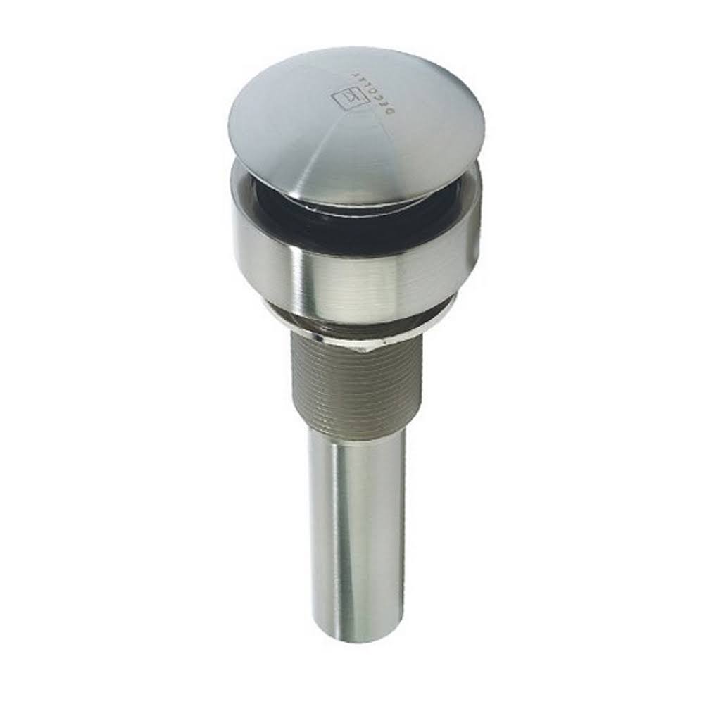 Drain with Mounting System - Satin Nickel O47185