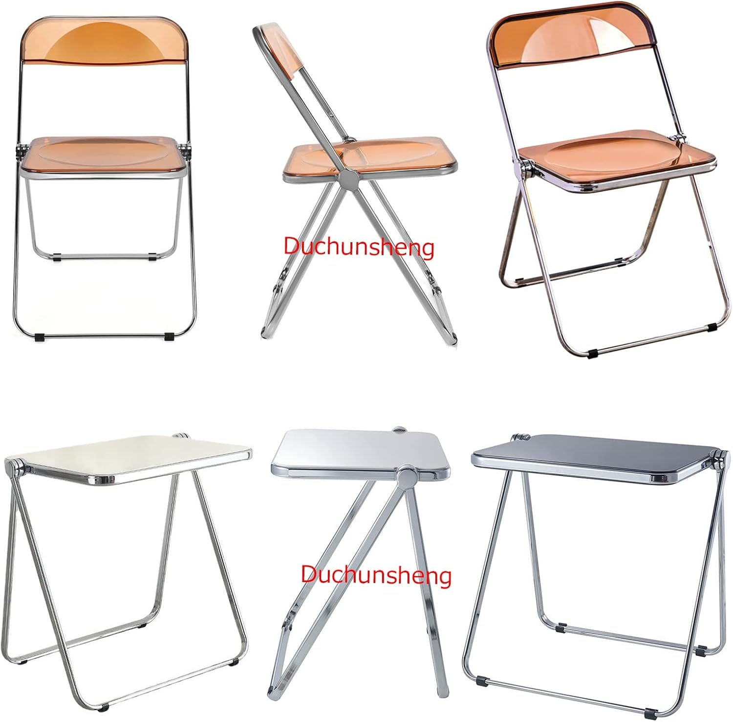 Folding Tray Table with Metal Legs J57561