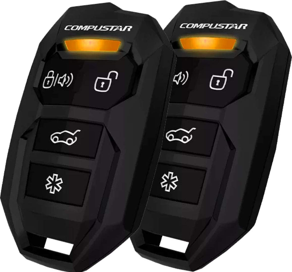 4 Button 1 Way Alarm & Remote Start System 1500' Range E423