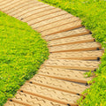 8 ft Non Slip Wooden Garden Pathway E8687