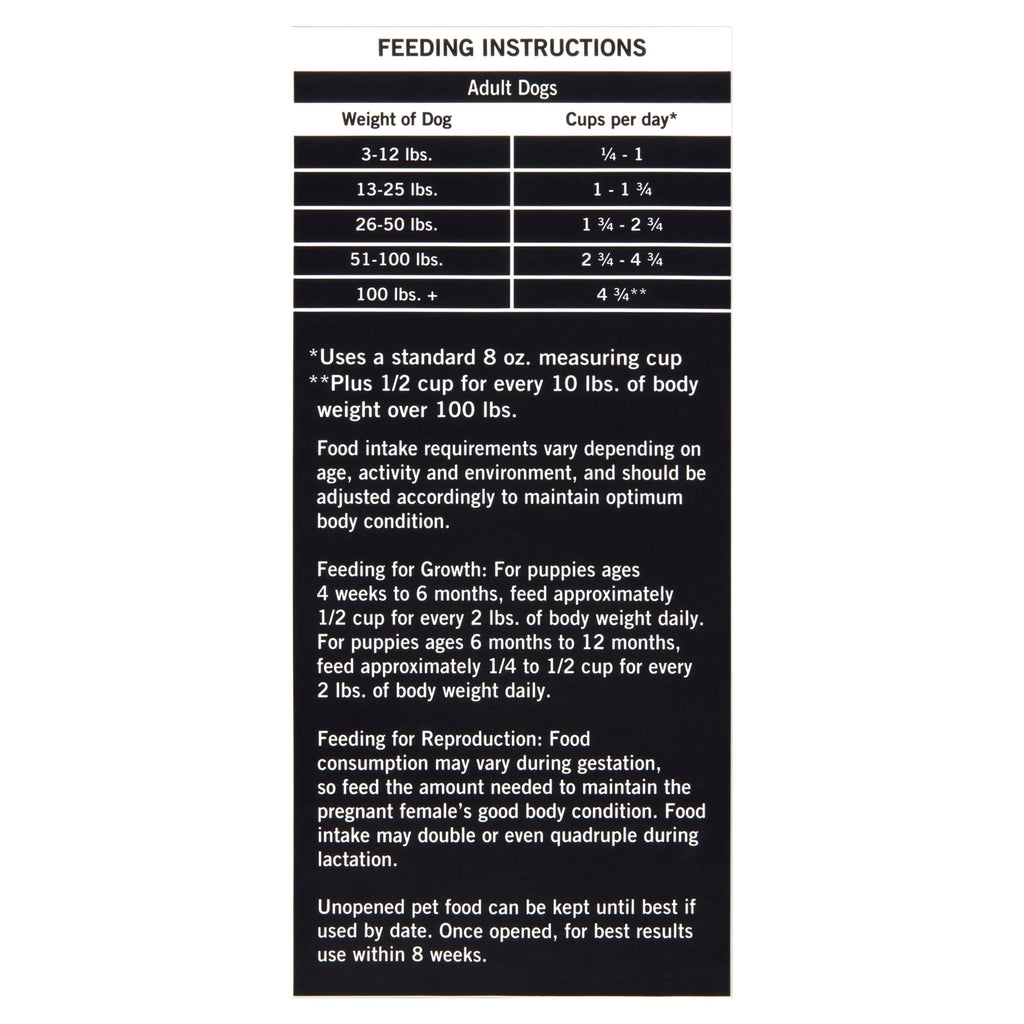 Grain-Free Dry Dog Food, 11 lbs E84463