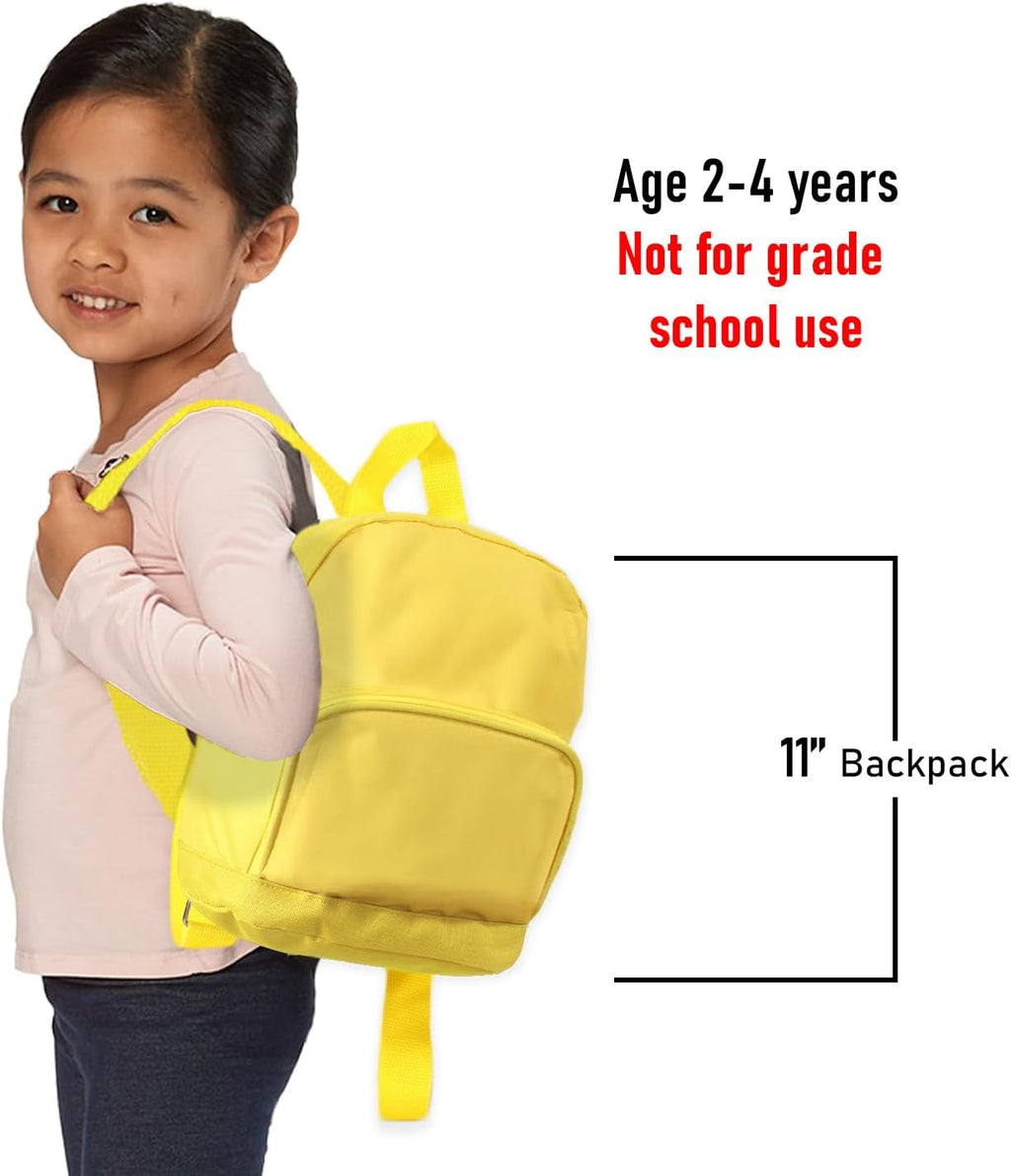 3 Pc Mini Backpack Set with 11" School Bag P78365