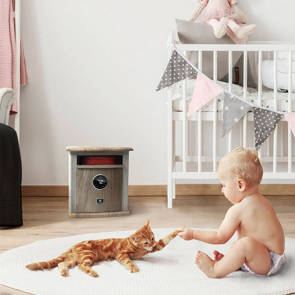 Tan Infrared Space Heater U759