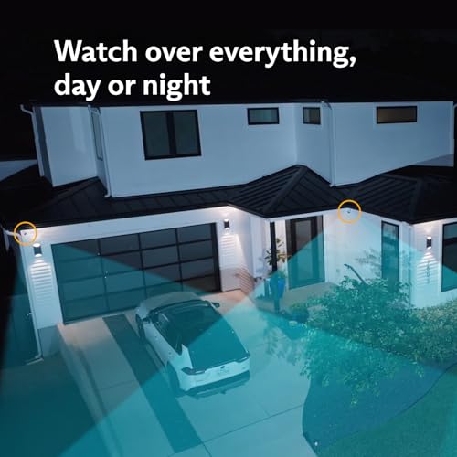 Outdoor Security Camera, 1080p Wireless and Wired D8155