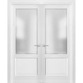 White MDF Interior Door 36 x 84 with Hardware R244
