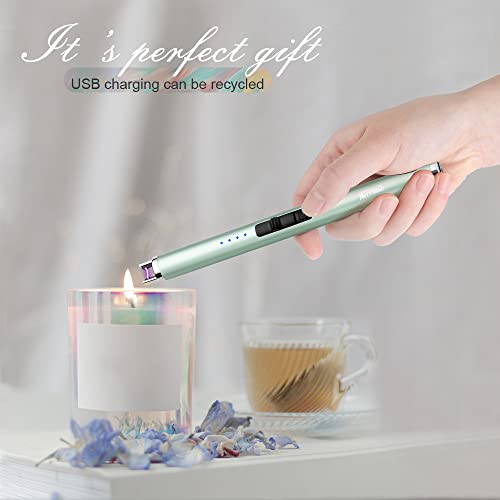 USB Rechargeable Arc Lighter Windproof Flameless N62541