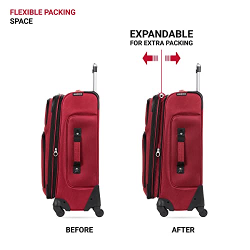 Teal Carry-On 21-Inch Expandable Luggage Y827