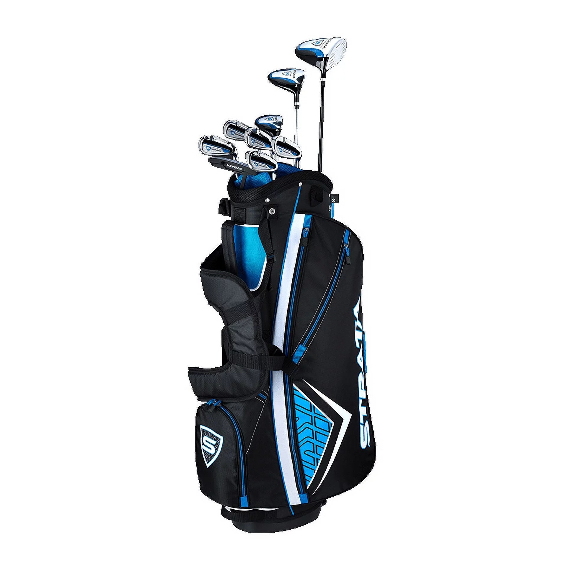 12-Piece Steel Golf Club Set with Bag, Right Handed E1807